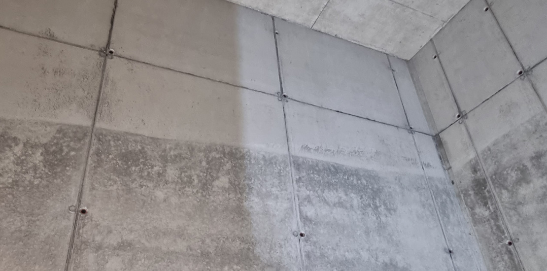 Betonkosmetik, Sichtbetonretusche