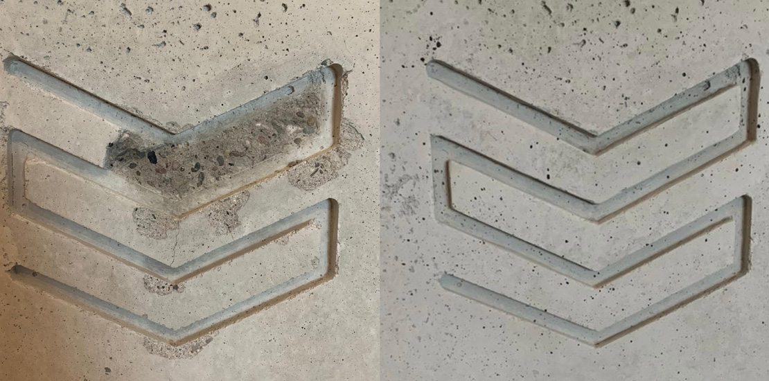 Sichtbetonrestaurierung