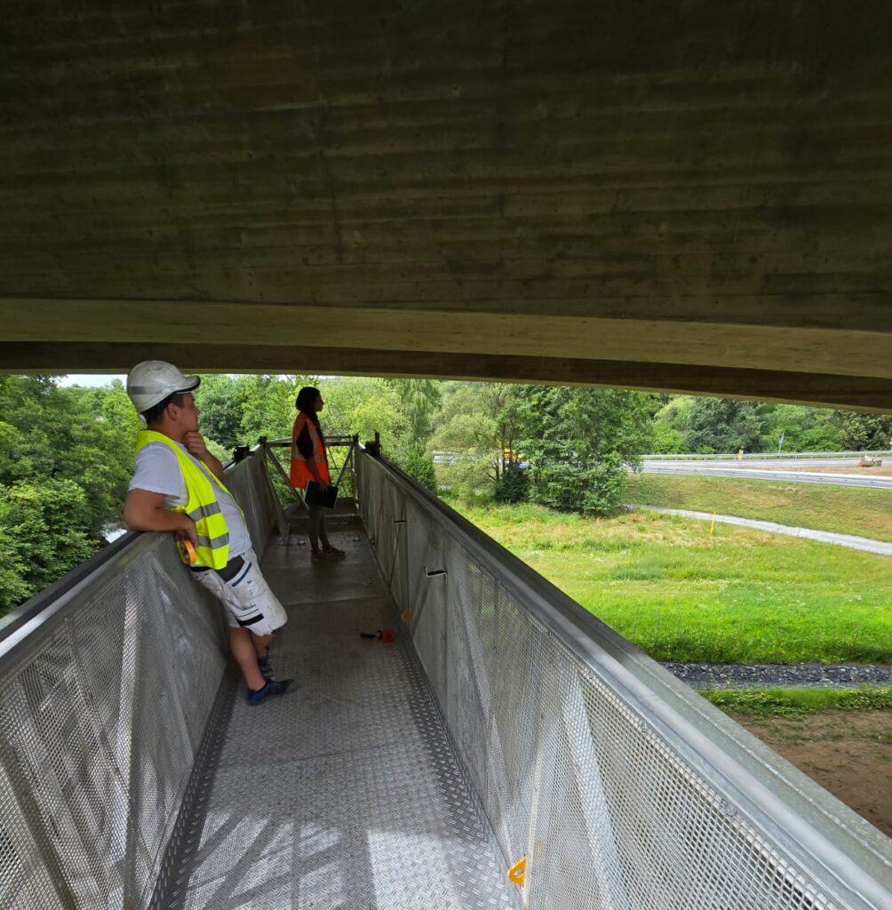 Brücken Beton Arbeiten